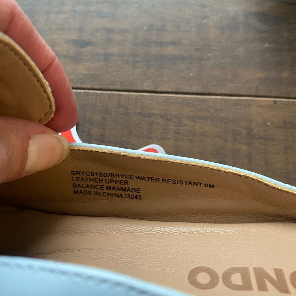 Blonde Bryce blue loafers - Picture 10 of 13